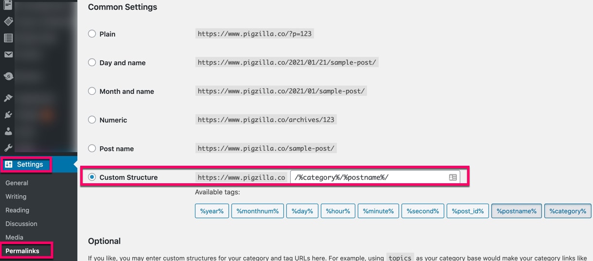 blog-post-category-url-structure