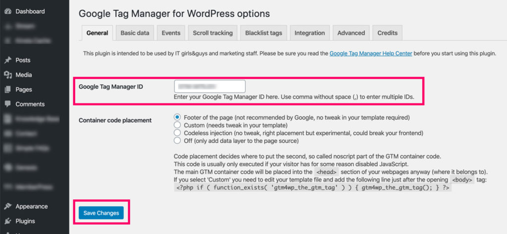 google-tag-manager-plugin-for-wordpress