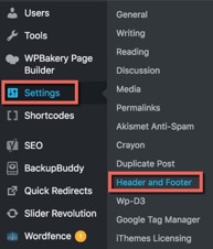 header-and-footer-settings