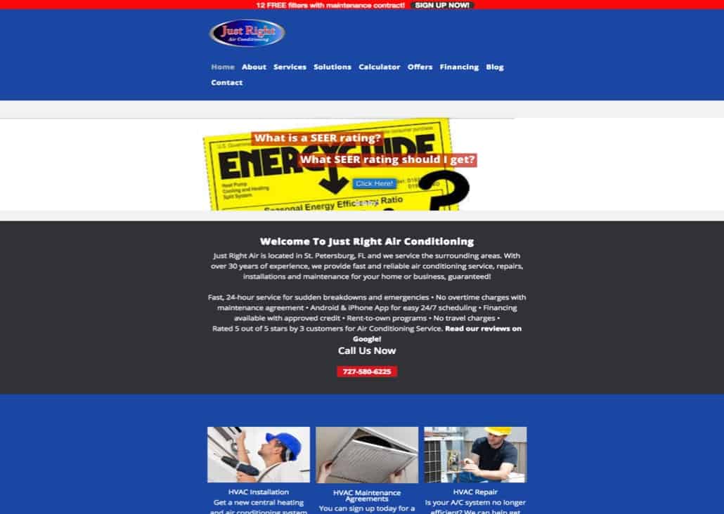 website design st. petersburg fl