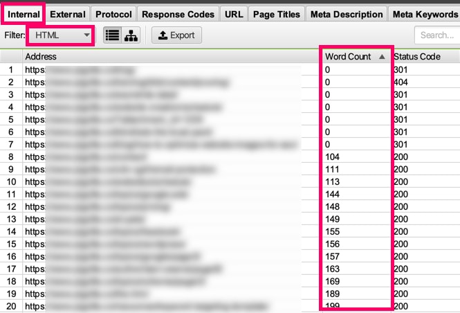screaming-frog-word-count